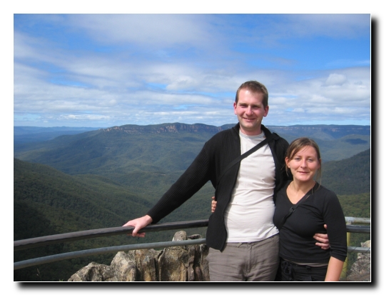 20 Melli und Miro in den Blue Mountains